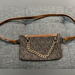 Authentic signature Michael Kors belt bag